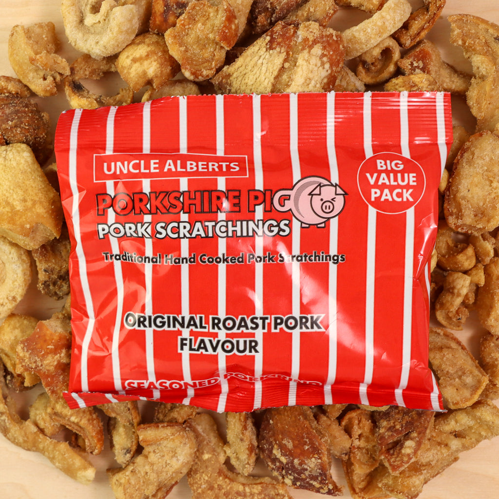 Uncle Alberts Scratchings (1x12x80g bag)