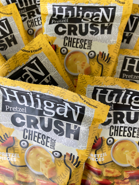 Huligan Pretzel Crush Cheese Sauce 18x65g