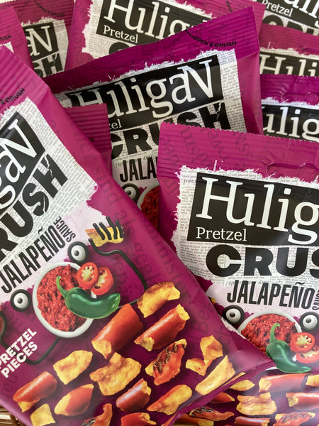 Huligan Pretzel Crush Jalapeno Sauce 18x65g